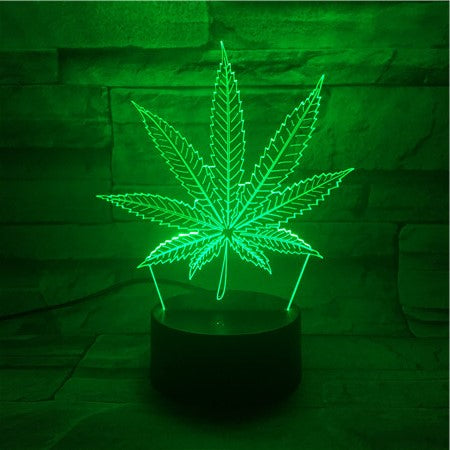Plant 1- 3D Optical Illusion LED Lamp Hologram