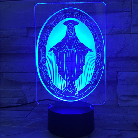 Maria - 3D Optical Illusion LED Lamp Hologram
