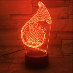 Tuba 1 - 3D Optical Illusion LED Lamp Hologram