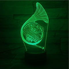 Tuba 1 - 3D Optical Illusion LED Lamp Hologram