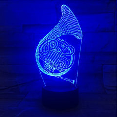 Tuba 1 - 3D Optical Illusion LED Lamp Hologram