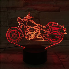 BIKE 1 - 3D Optical Illusion LED Lamp Hologram