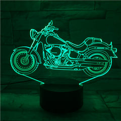 BIKE 1 - 3D Optical Illusion LED Lamp Hologram