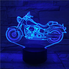 BIKE 1 - 3D Optical Illusion LED Lamp Hologram