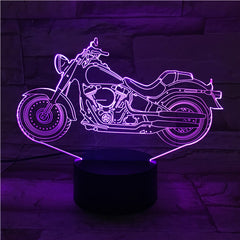 BIKE 1 - 3D Optical Illusion LED Lamp Hologram