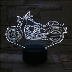 BIKE 1 - 3D Optical Illusion LED Lamp Hologram
