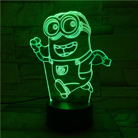 Mini Running - 3D Optical Illusion LED Lamp Hologram