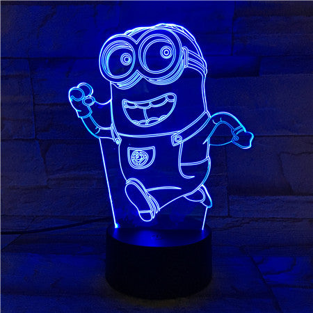 Mini Running - 3D Optical Illusion LED Lamp Hologram