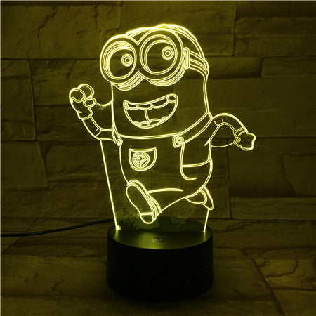 Mini Running - 3D Optical Illusion LED Lamp Hologram