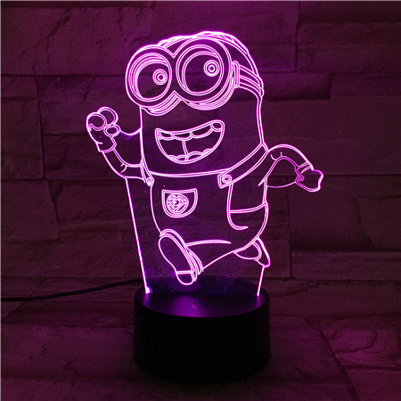 Mini Running - 3D Optical Illusion LED Lamp Hologram