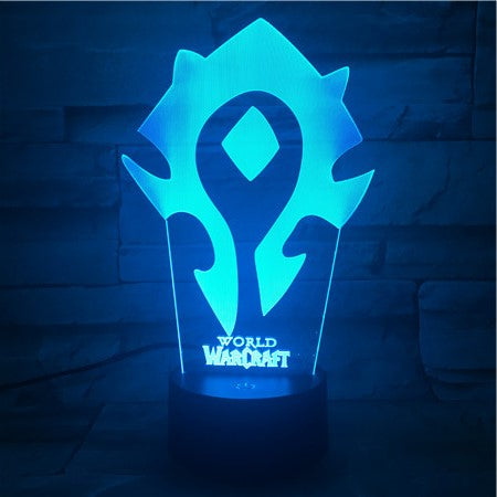 WoW - 3D Optical Illusion LED Lamp Hologram