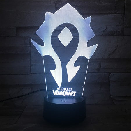 WoW - 3D Optical Illusion LED Lamp Hologram