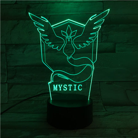 Mystic - 3D Optical Illusion LED Lamp Hologram