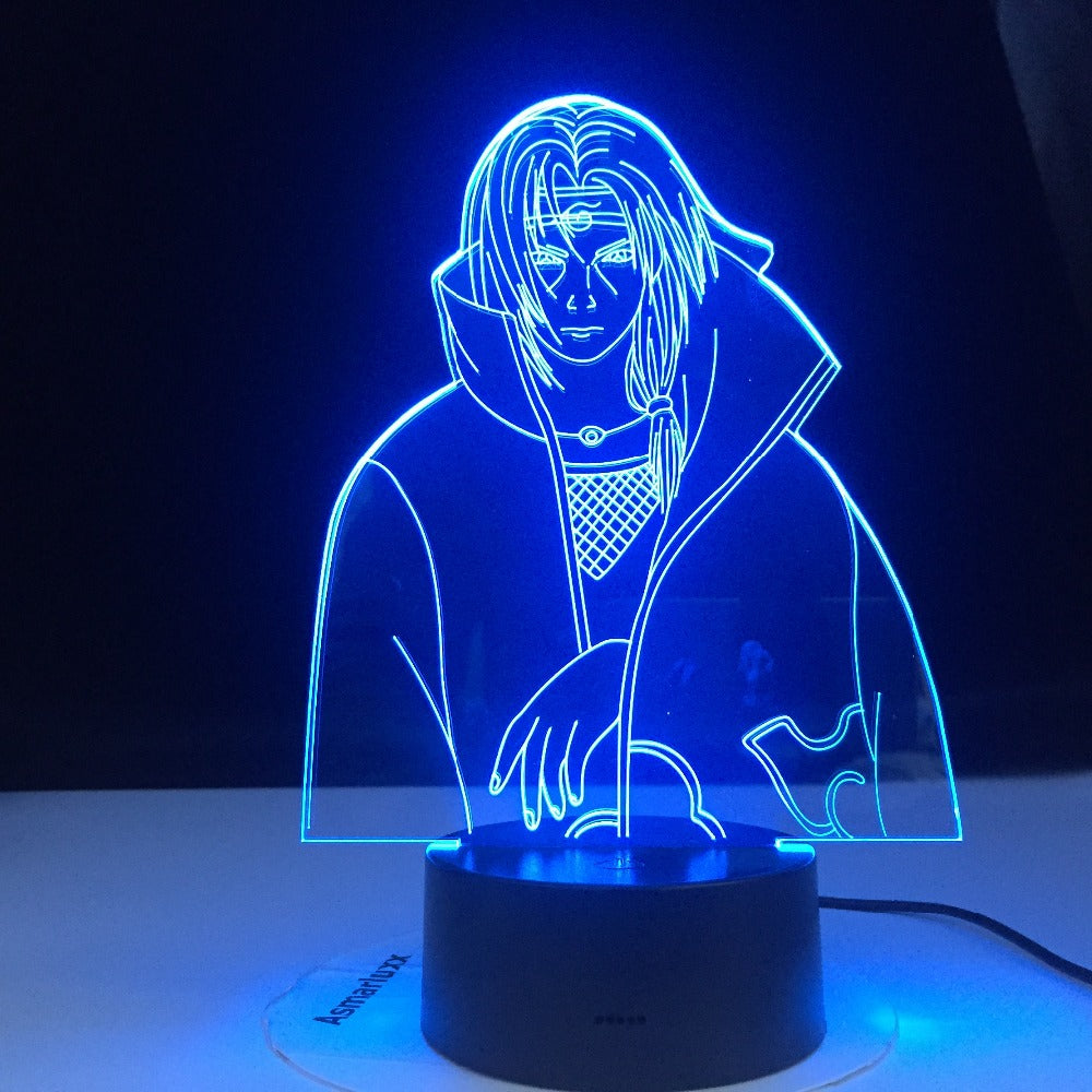 Naruto Anime Night Light Uchiha Itachi Model LED Deak Lamp For NARUTO Fans Gift Best Dropshipping Home Decor Gift