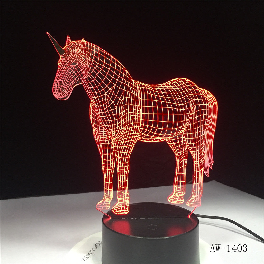 Epacket Drop Shipping 3D LED LAMP NIGHT LIGHT RGBW Bulb Christmas Decorative Gift Cartoon Toy Luminaria LAVA Party AW-1403