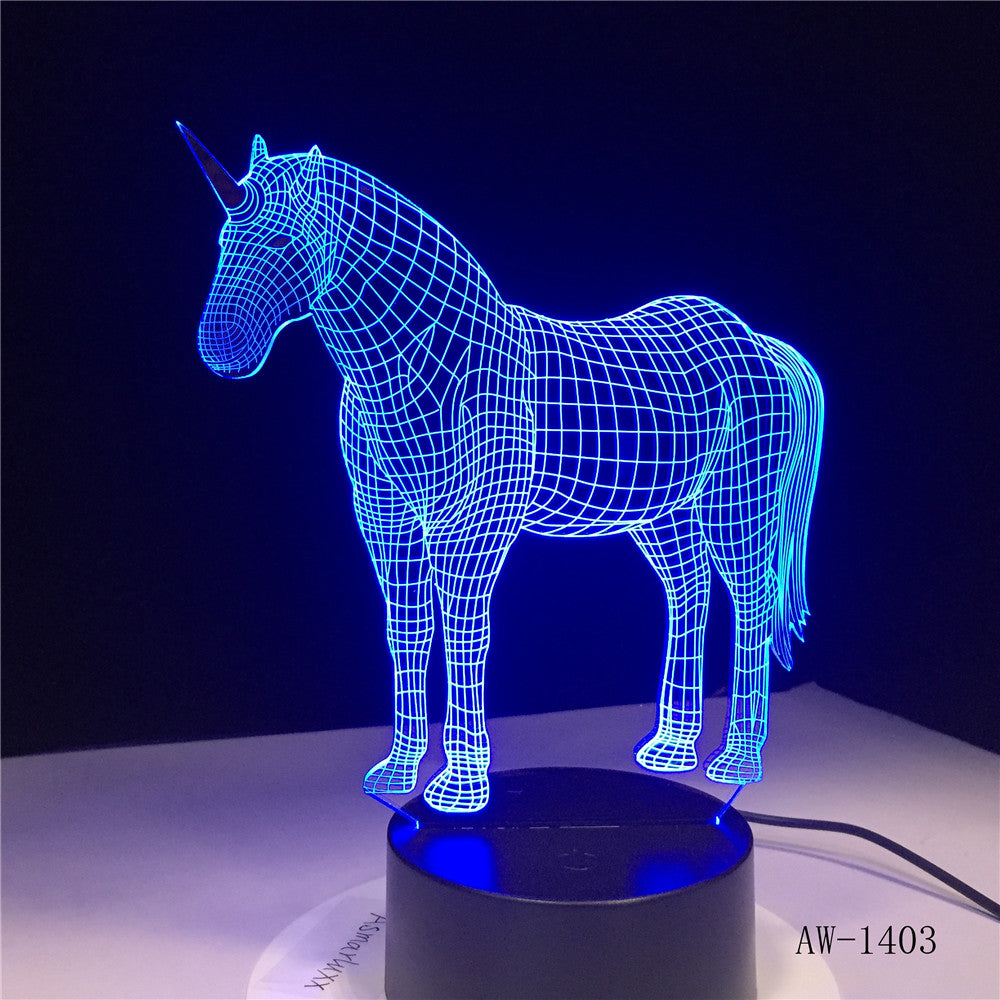 Epacket Drop Shipping 3D LED LAMP NIGHT LIGHT RGBW Bulb Christmas Decorative Gift Cartoon Toy Luminaria LAVA Party AW-1403