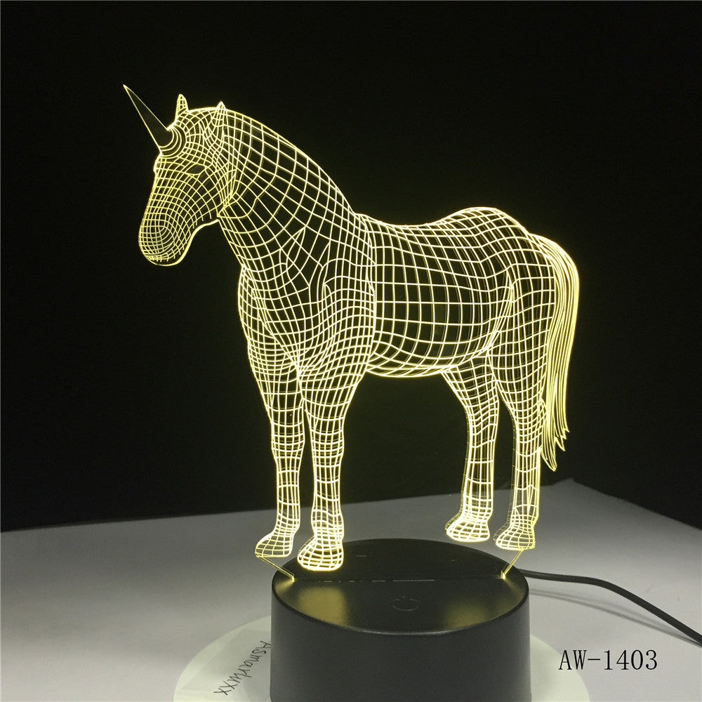 Epacket Drop Shipping 3D LED LAMP NIGHT LIGHT RGBW Bulb Christmas Decorative Gift Cartoon Toy Luminaria LAVA Party AW-1403