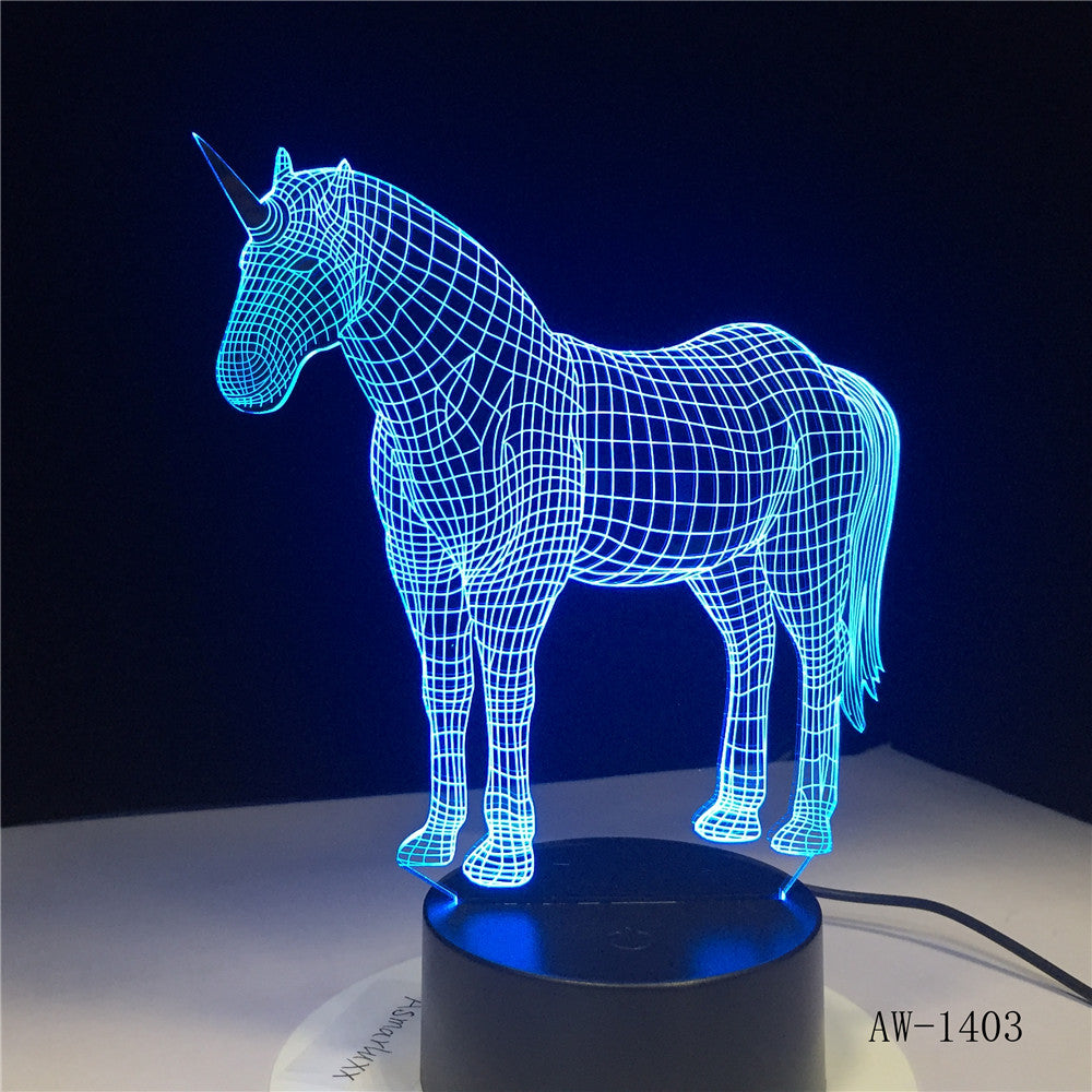 Epacket Drop Shipping 3D LED LAMP NIGHT LIGHT RGBW Bulb Christmas Decorative Gift Cartoon Toy Luminaria LAVA Party AW-1403