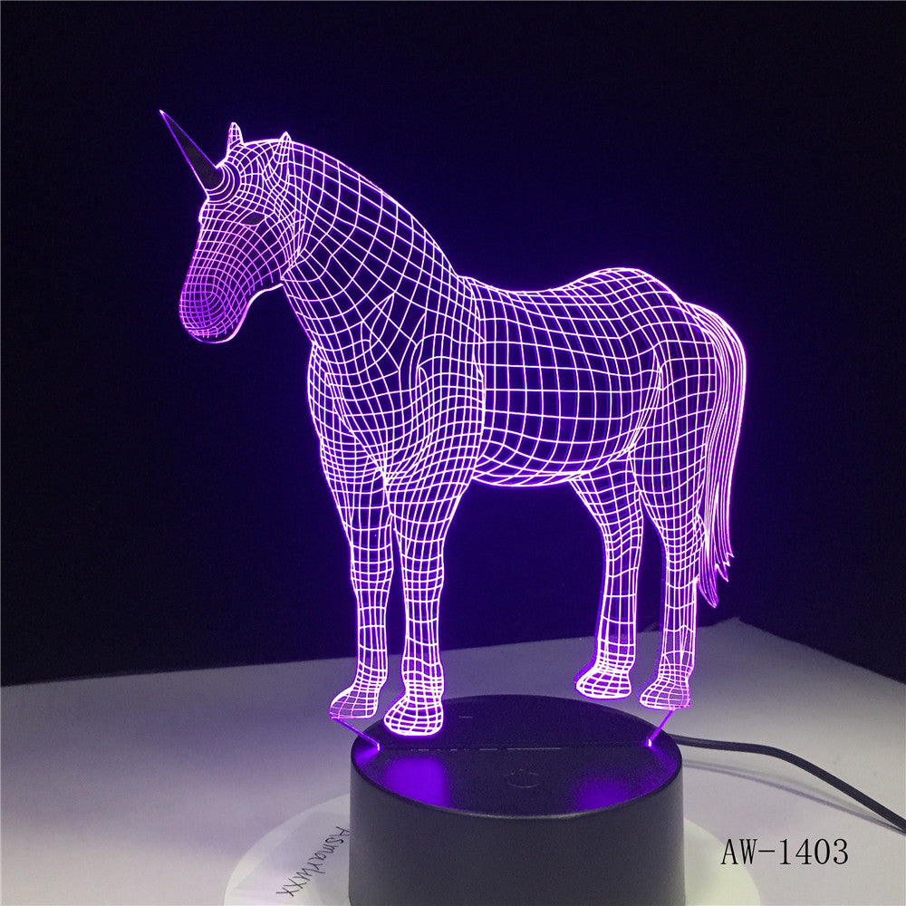 Epacket Drop Shipping 3D LED LAMP NIGHT LIGHT RGBW Bulb Christmas Decorative Gift Cartoon Toy Luminaria LAVA Party AW-1403