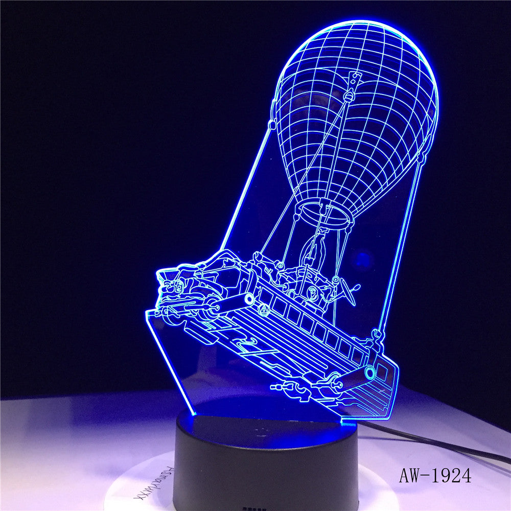 Fortnit Battle Bus 3D Light Llama Night Lights Touch LED Lava Lamp Illusion Lighting for Game Fans Gift Drop Shipping AW-1924