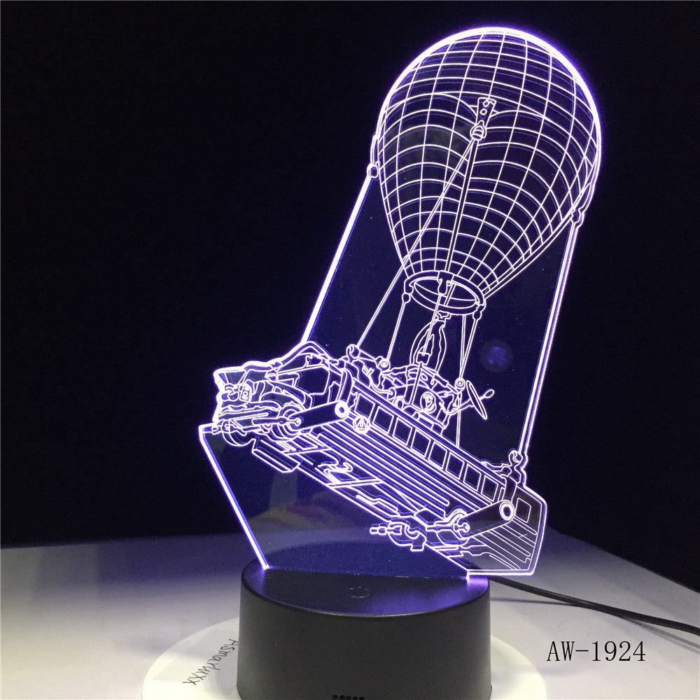 Fortnit Battle Bus 3D Light Llama Night Lights Touch LED Lava Lamp Illusion Lighting for Game Fans Gift Drop Shipping AW-1924