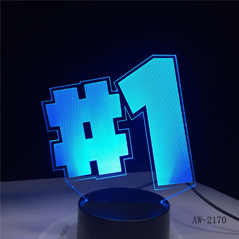 7 Colors Changing Table Projection Lamp USB fortniting Led Action Figure Alpaca light up Luminous Toys Dropshipping AW-2170