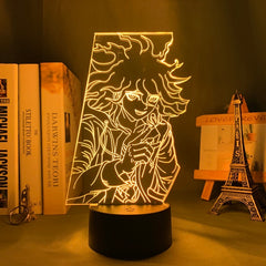 Danganronpa V3 Led Night Light Nagito Komaeda Lamp for Bedroom Decor Kids Gift Danganronpa V3 Acrylic Neon Lamp Nagito Komaeda