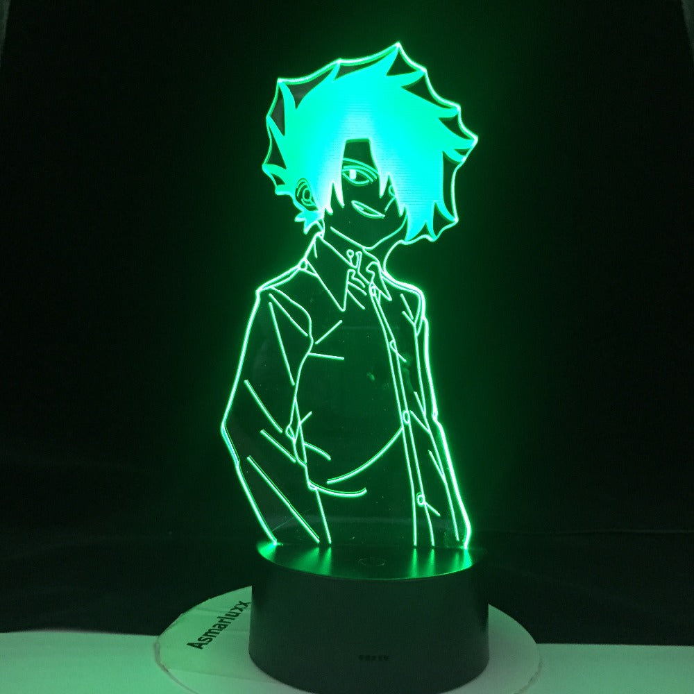 Japanese Manga The Promised Neverland Emma Figure Led Night Light for Home Room Decor Kids Child Nightlight Bedside Desk Lamp
