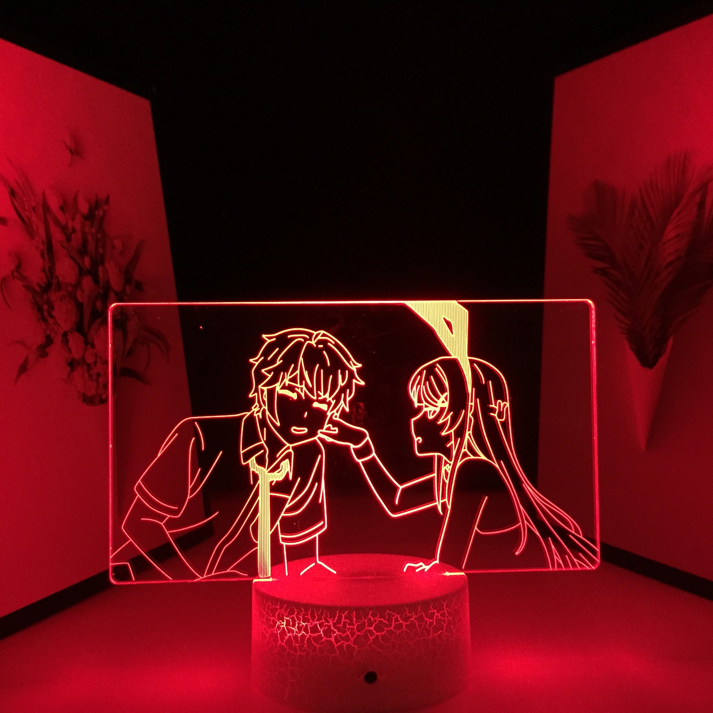 3D LED Lamp Anime Figure Sakurajima Mai Nightlight for Kids Bedroom Decor Birthday Gift Night Light Bunny Girl Manga Light