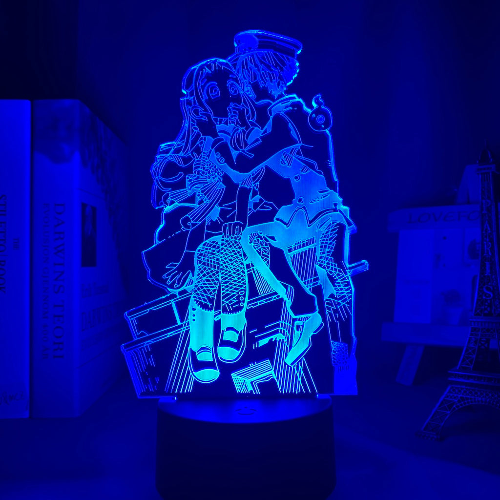 Acrylic 3d Lamp Anime Toilet Bound Hanako Kun Light for Bed Room Decor Colorful Nightlight Table Lamp Hanako Kun Gift