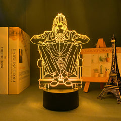 Manga Moriarty The Patriot Sherlock Holmes 3D LED Lamp Anime Figure  Bedroom Desk Decoration Small Night Light for Children's Festival Birthday Gifts