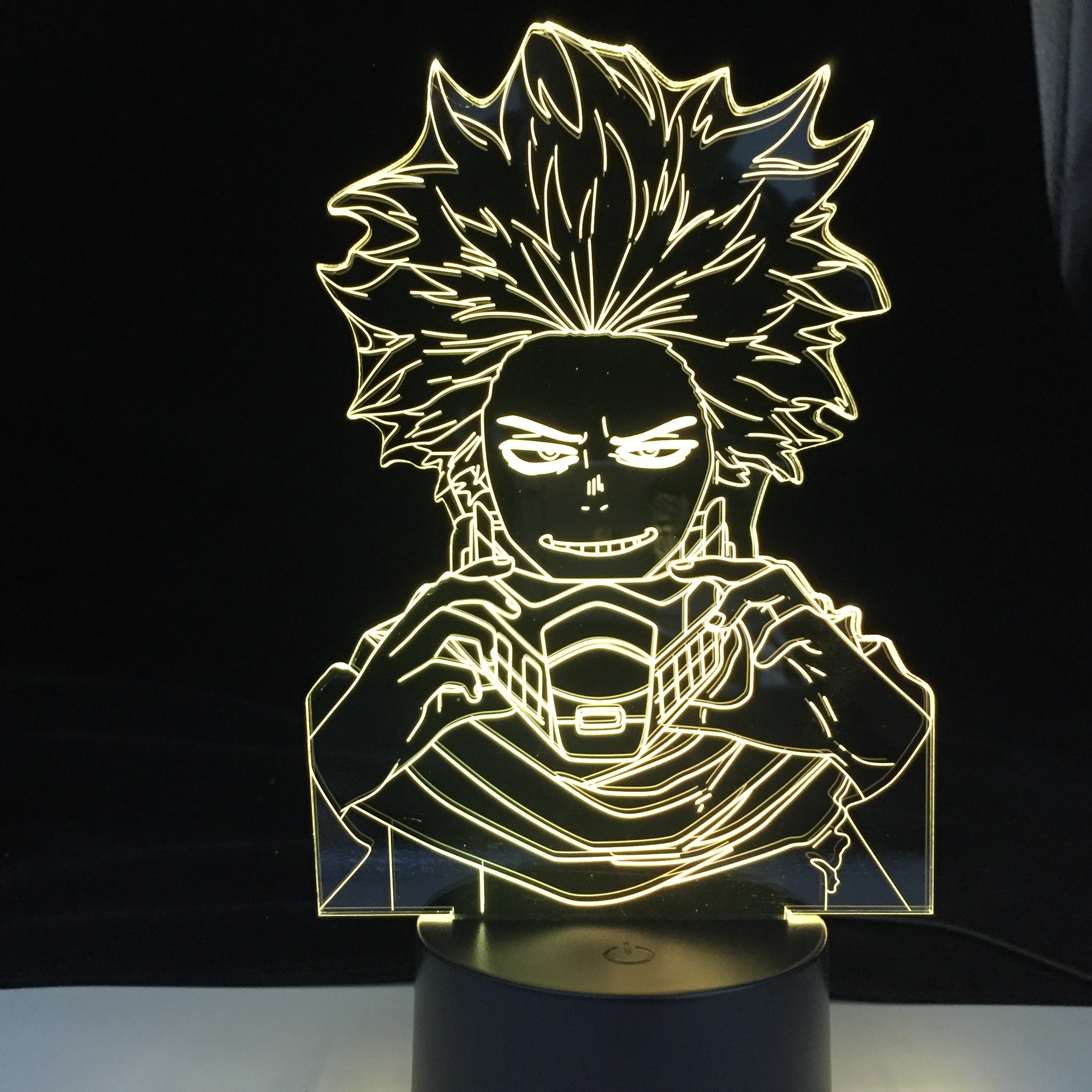 Hitoshi Shinso Light Anime My Hero Academia Led Night Light Hitoshi Shinso Lamp for Room Deco Birthday Party Gift Dropshipping
