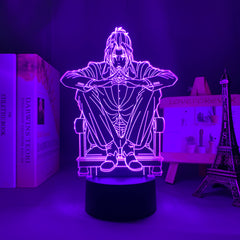 Manga Moriarty The Patriot Sherlock Holmes 3D LED Lamp Anime Figure  Bedroom Desk Decoration Small Night Light for Children's Festival Birthday Gifts