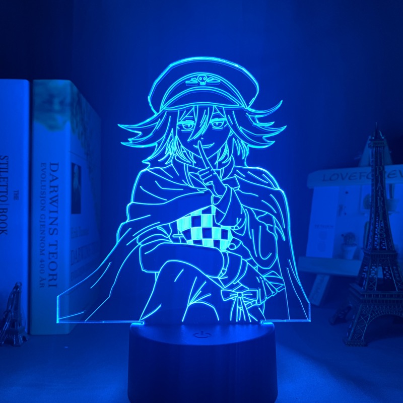 Danganronpa Led Night Light Kokichi Oma Lamp for Home Decoration Child Gift Danganronpa Acrylic Table Lamp Kokichi Oma