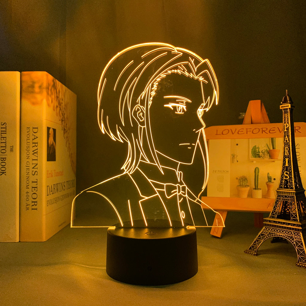 Moriarty The Patriot William James Moriarty Led 3D LED Lamp Anime Figure Bedroom Desk Decoration Small Night Light for Children's Festival Birthday Gifts