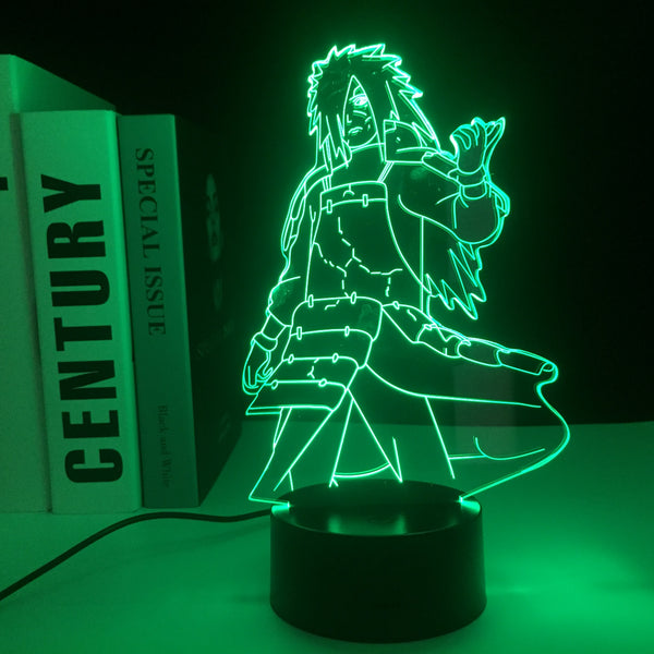 Anime Figure Madara 3D LED Night Light Home Decor Children's