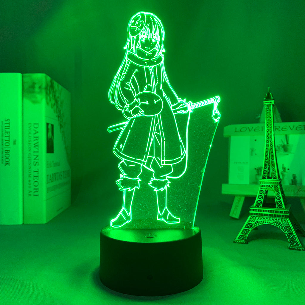 That Time I Got Reincarnated as a Slime Led Light for Kid Bedroom Decoration Night Light Birthday Gift Room Desk Acrylic 3d Lamp