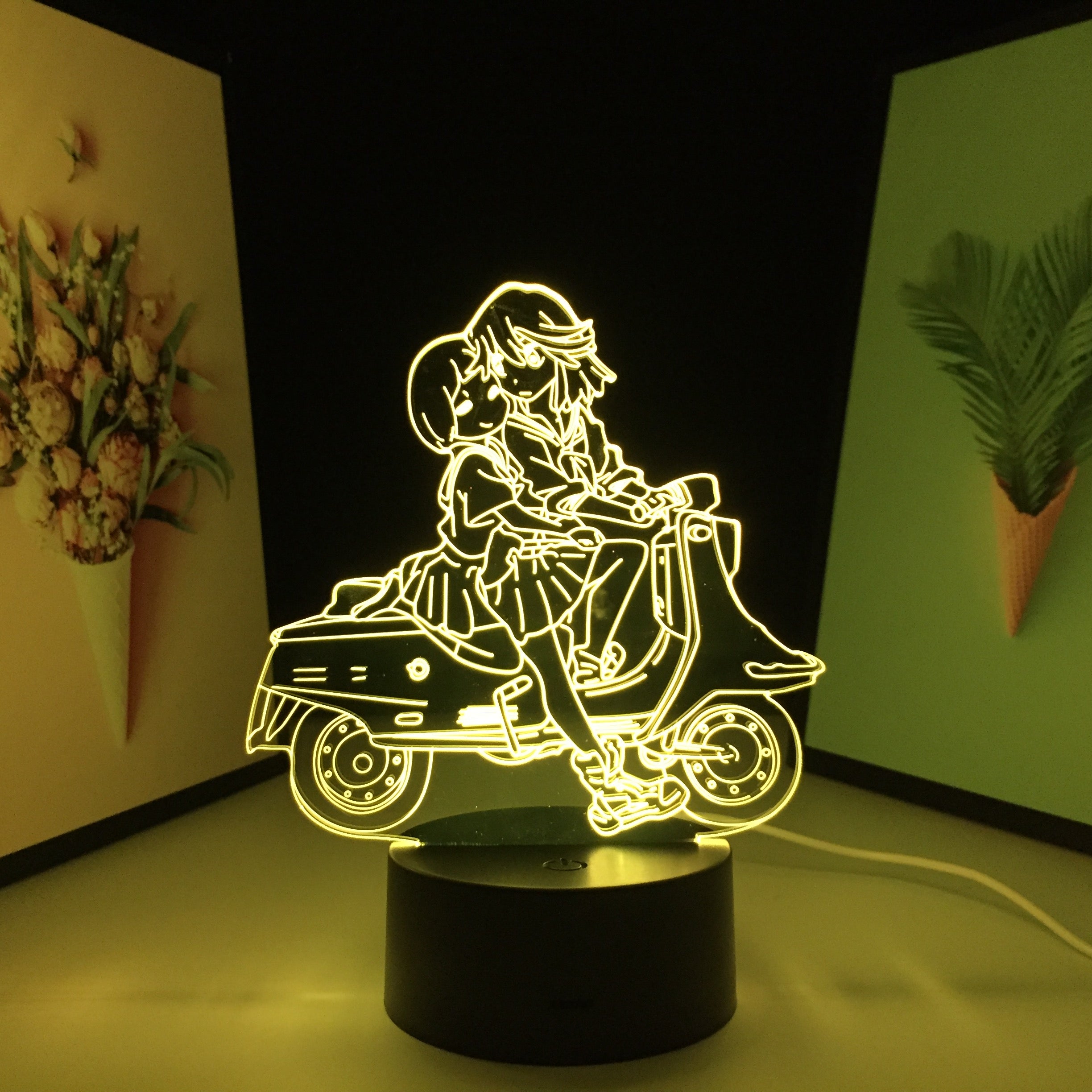 Anime 3D Lamp Kill La Kill Matoi Ryuuko LED Night Light for Bedroom Decor Gift Nightlight Manga Kill La Kill Room Table Lamp