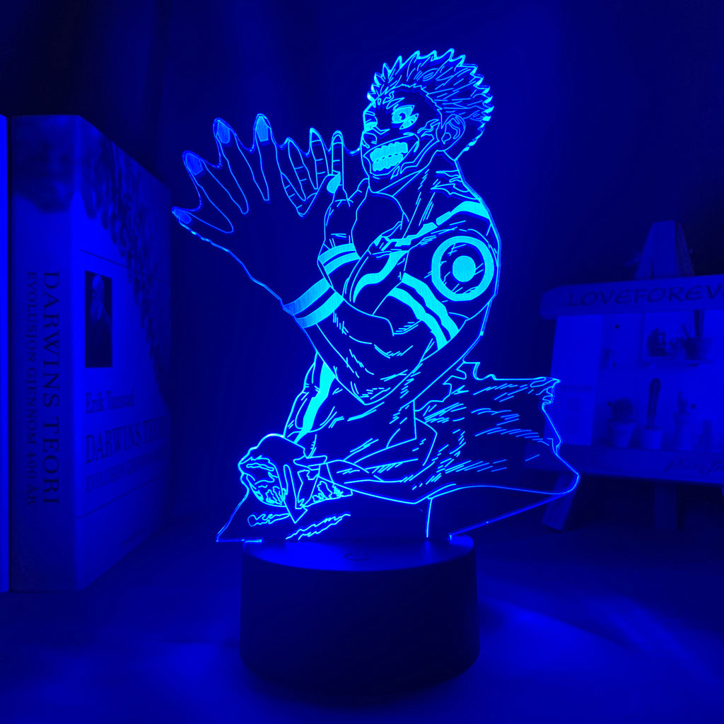 Anime Lamp Ryomen Sukuna Light Jujutsu Kaisen Led Night Light for Birthday Gift Jujutsu Kaisen Nightlight Ryomen Sukuna Lamp