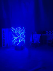 Kimetsu No Yaiba Led Night Light Anime Demon Slayer Lamp for Bedroom Decor Light Kids Child Birthday Gift Agatsuma Zenitsu Light