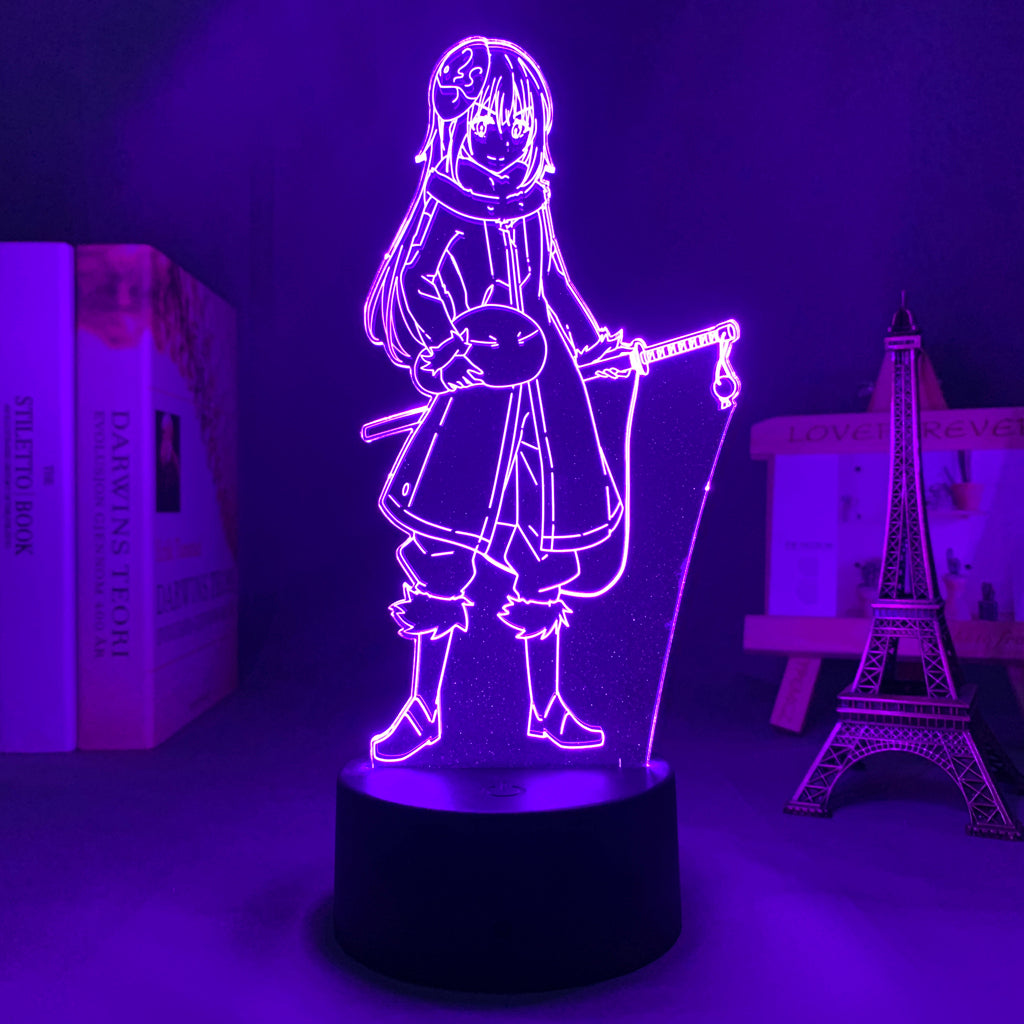 That Time I Got Reincarnated as a Slime Led Light for Kid Bedroom Decoration Night Light Birthday Gift Room Desk Acrylic 3d Lamp