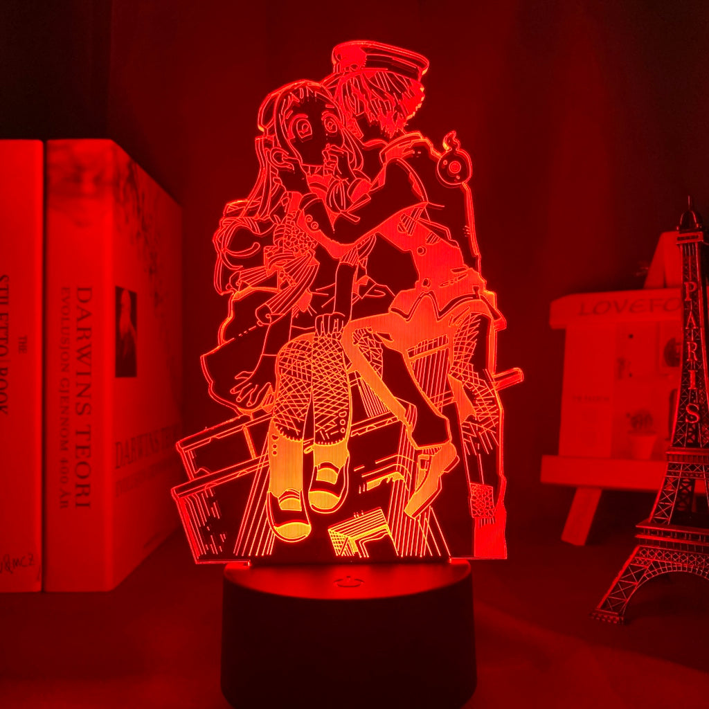 Acrylic 3d Lamp Anime Toilet Bound Hanako Kun Light for Bed Room Decor Colorful Nightlight Table Lamp Hanako Kun Gift