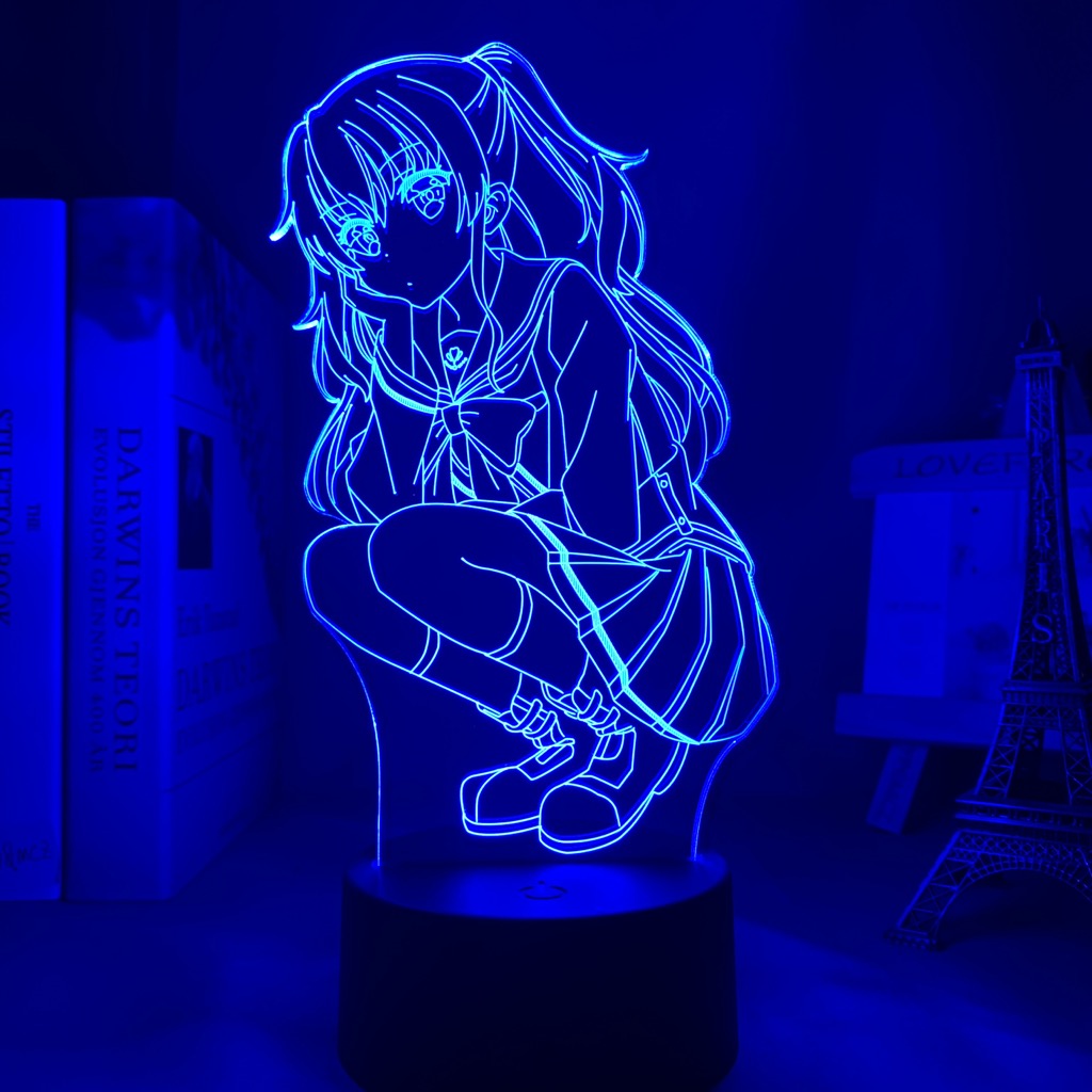 Led Night Light Anime Charlotte Nao Tomori for Bedroom Decor Birthday Gift Night Lamp Charlotte Nao Tomori Light Drop Shipping