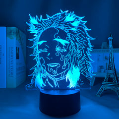 Demon Slayer Anime Home Bedroom Desk Decoration Small Night Light Children's Festival Birthday gifts3D LED Lamp