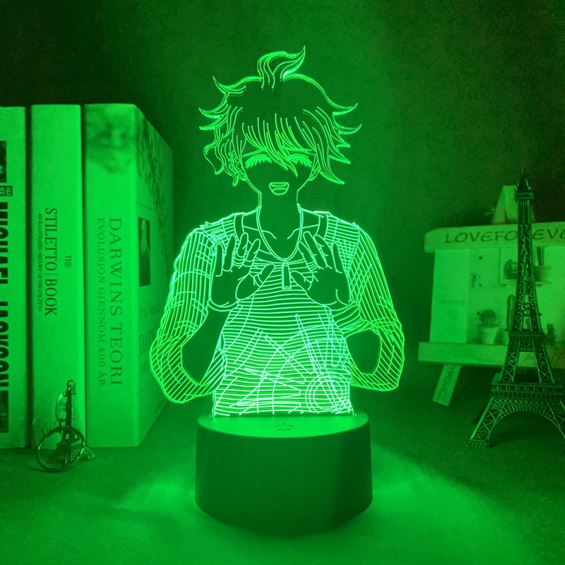 Danganronpa V3 Led Night Light Rantaro Amami Lamp for Bedroom Decor Kids Gift Danganronpa V3 Acrylic Neon Lamp Rantaro Amami