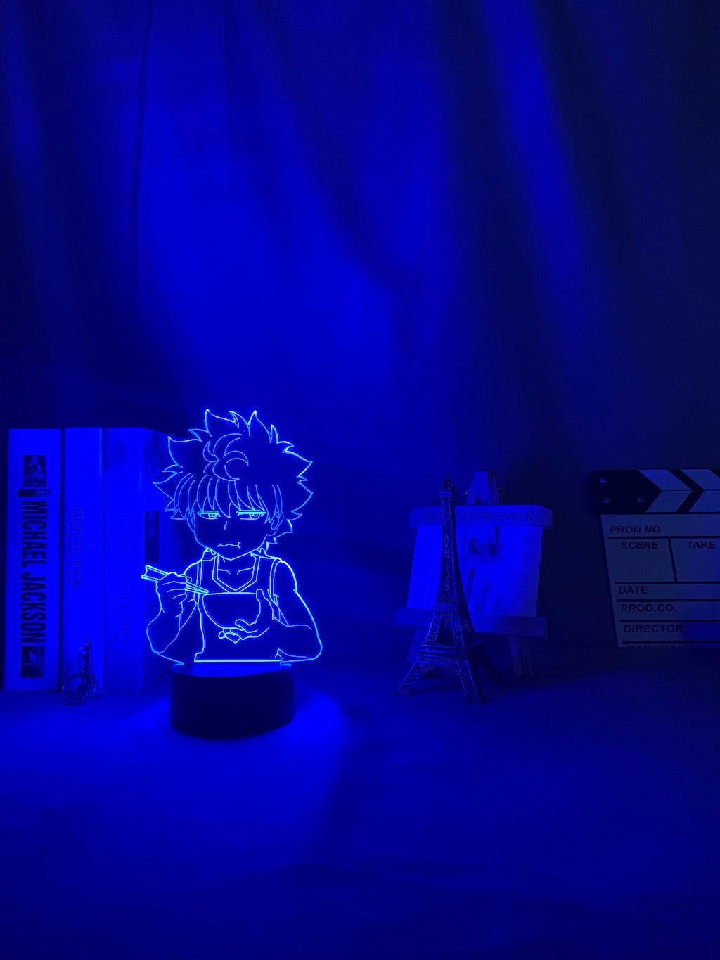 Hunter X Hunter Killua Led Light for Kids Bedroom Decor Hxh Led Night Light Anime Gift Acrylic Neon 3d Lamp Killua Cute