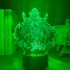 Danganronpa Kokichi Oma Led Night Light Lamp for Bedroom Decoration Kids Gift Danganronpa Acrylic 3d Lamp Kokichi Oma
