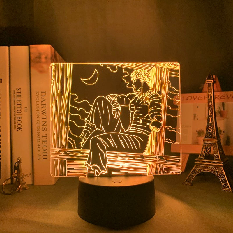 Anime Led Night Light Berserk Guts for Bedroom Deco Gift Colorful Nightlight Manga 3d Lamp Berserk Guts