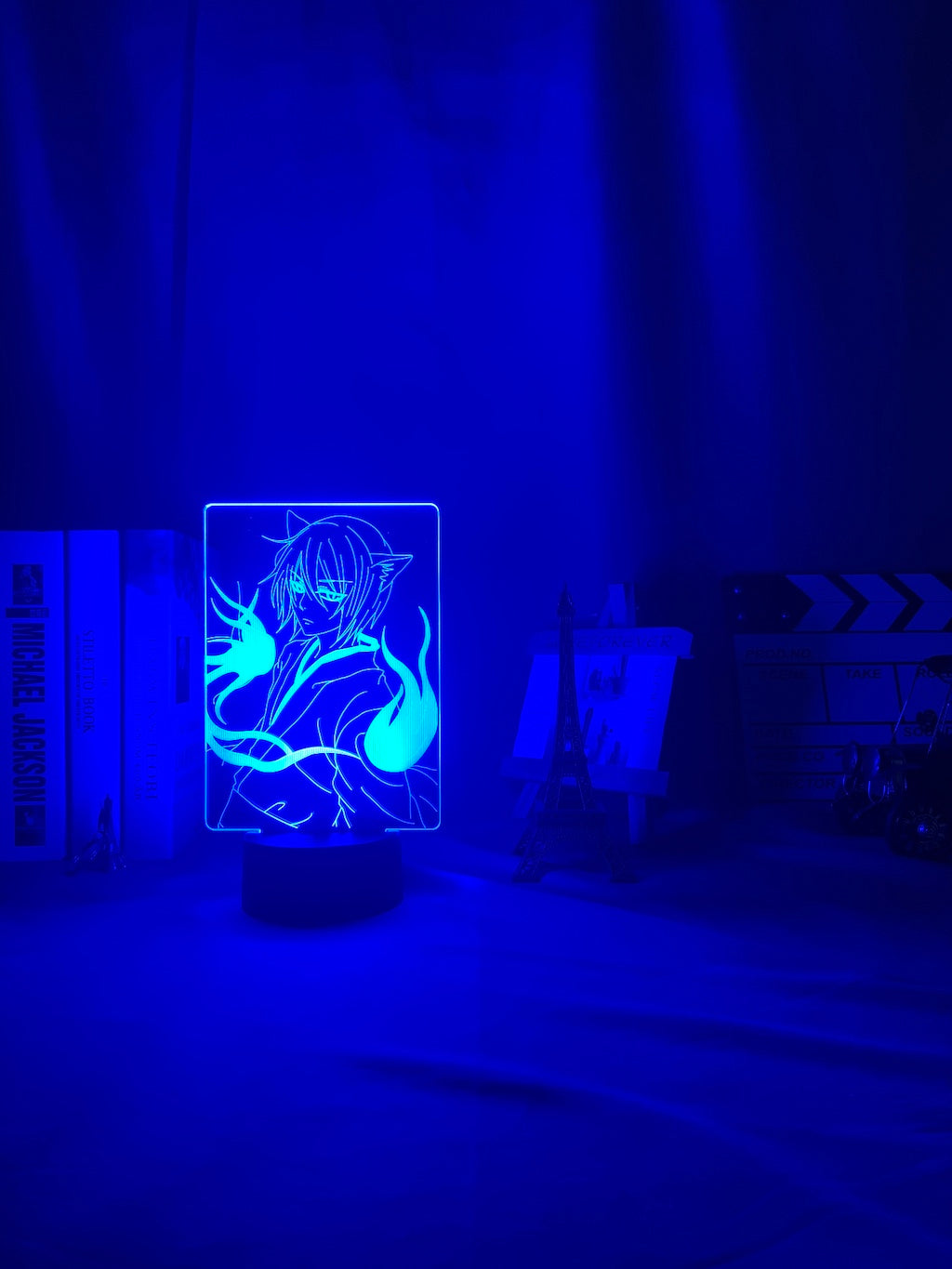 Led Night Light Anime Kamisama Kiss Tomoe Lamp for Home Decoration Nightlight Acrylic 3d Lamp Anime Kamisama Love Tomoe Light