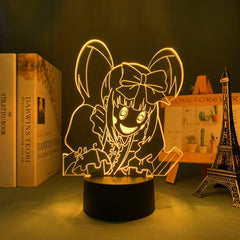 3D LED Lamp Anime Figure  High Rise Invasion Enis Bedroom Desk Decoration Small Night Light for Children's Festival Birthday Gifts Neon Lights With Remote